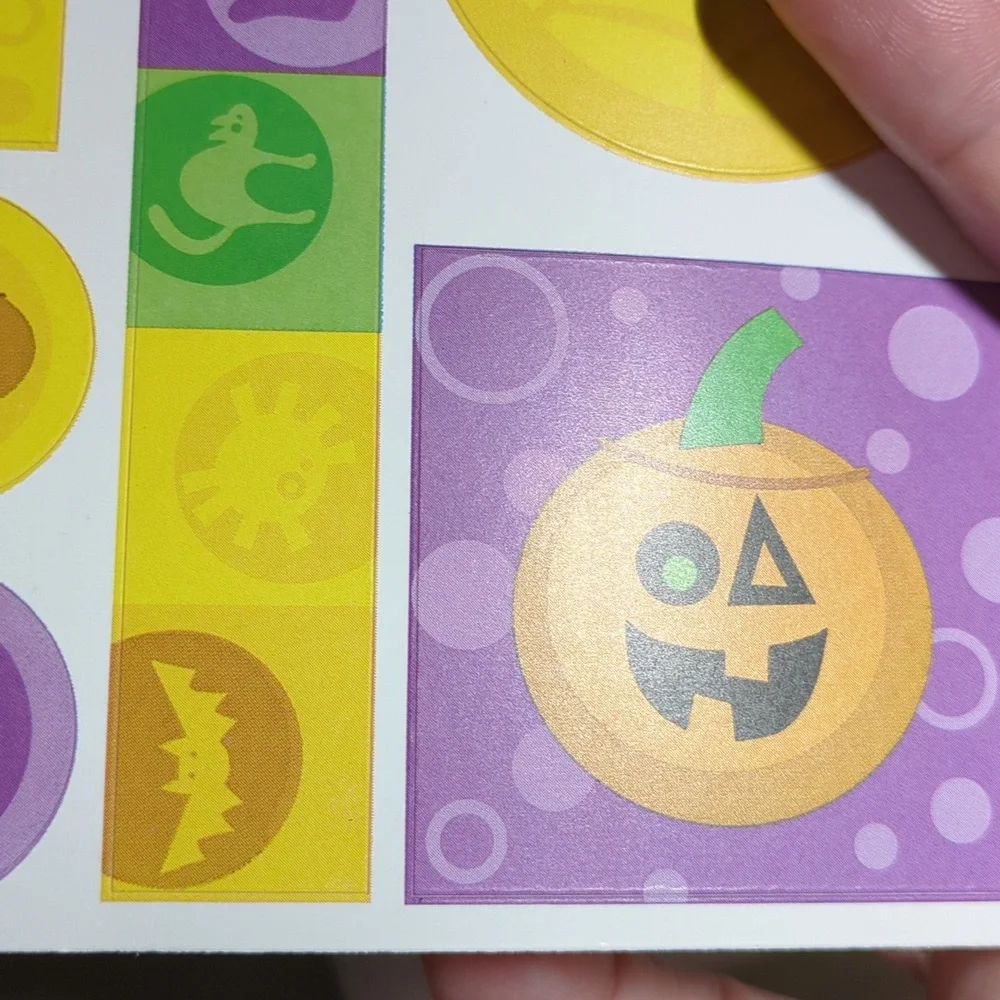 ❤️3/$10❤️Pebbles Halloween Sticker Set - Picture 6 of 6